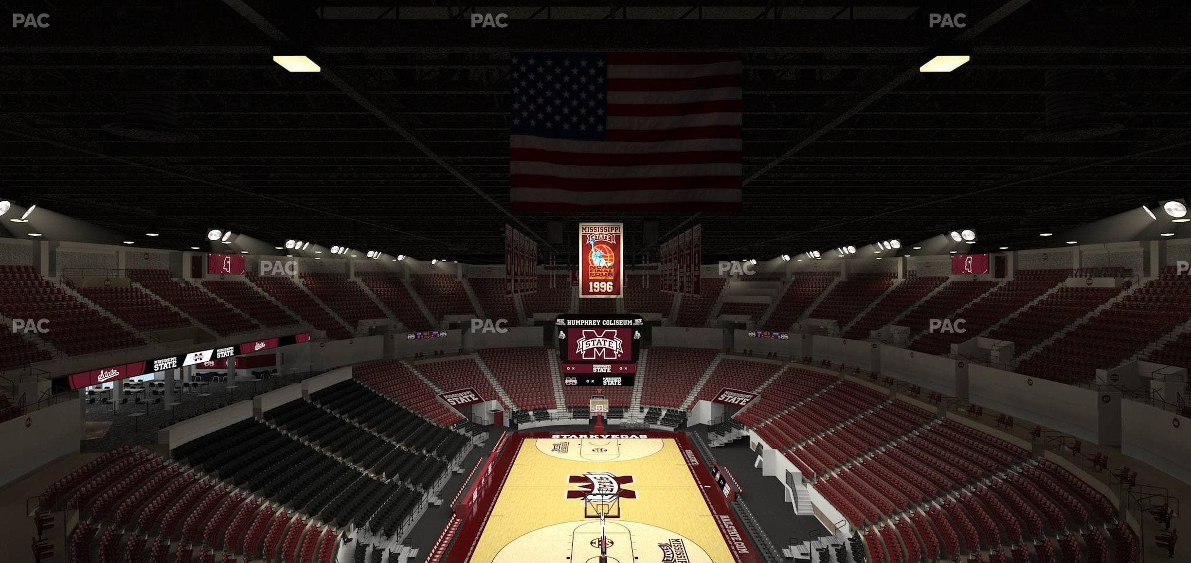 Humphrey Coliseum - Section 201 Seat View