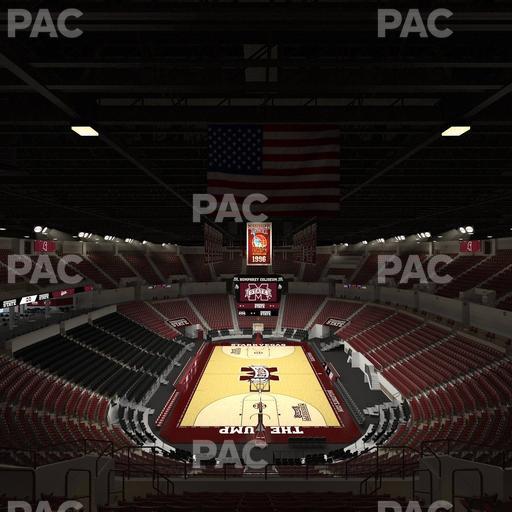 Humphrey Coliseum - Section 201 Seat View