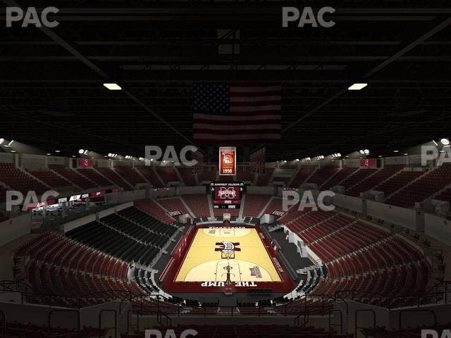 Humphrey Coliseum - Section 201 Seat View