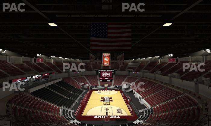 Humphrey Coliseum - Section 201 Seat View