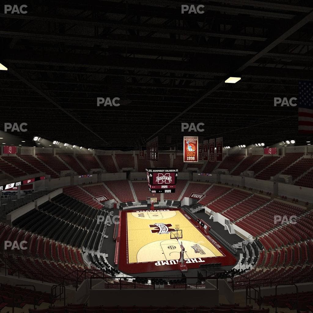 Humphrey Coliseum - Section 202 Seat View