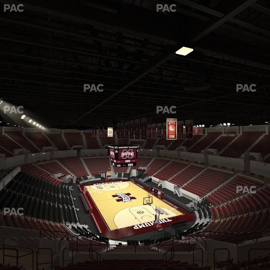 Humphrey Coliseum - Section 203 Seat View