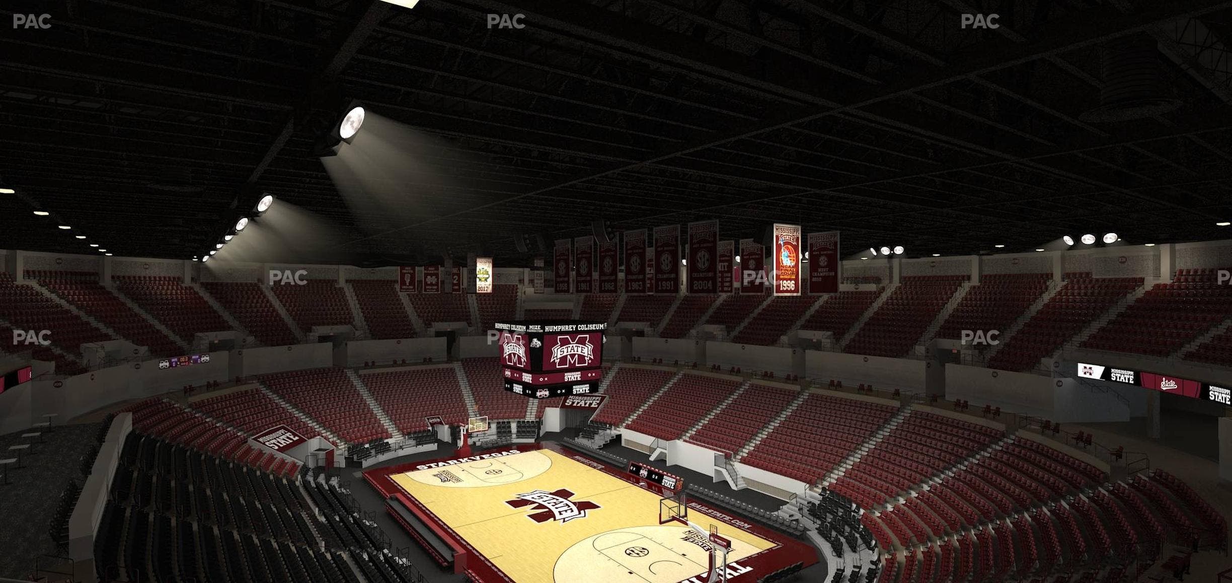 Humphrey Coliseum - Section 204 Seat View