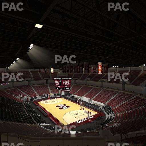 Humphrey Coliseum - Section 204 Seat View
