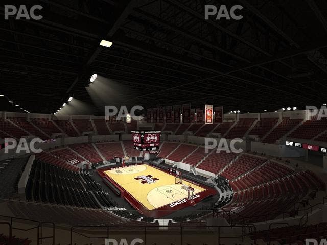 Humphrey Coliseum - Section 204 Seat View