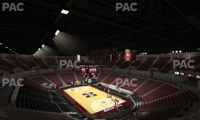 Humphrey Coliseum - Section 204 Seat View