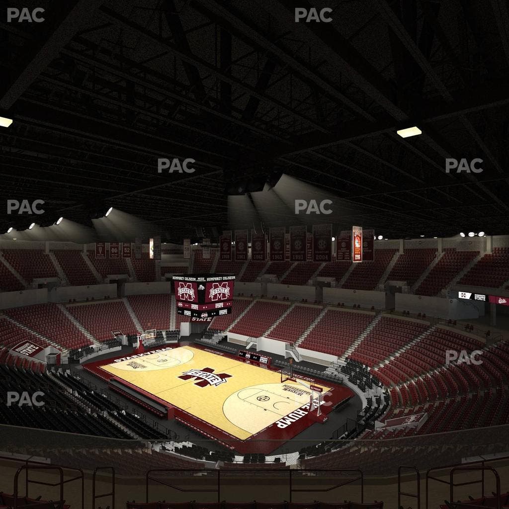 Humphrey Coliseum - Section 205 Seat View