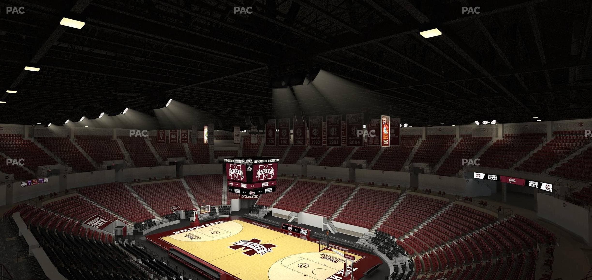 Humphrey Coliseum - Section 205 Seat View