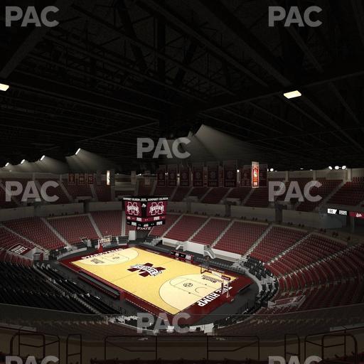 Humphrey Coliseum - Section 205 Seat View