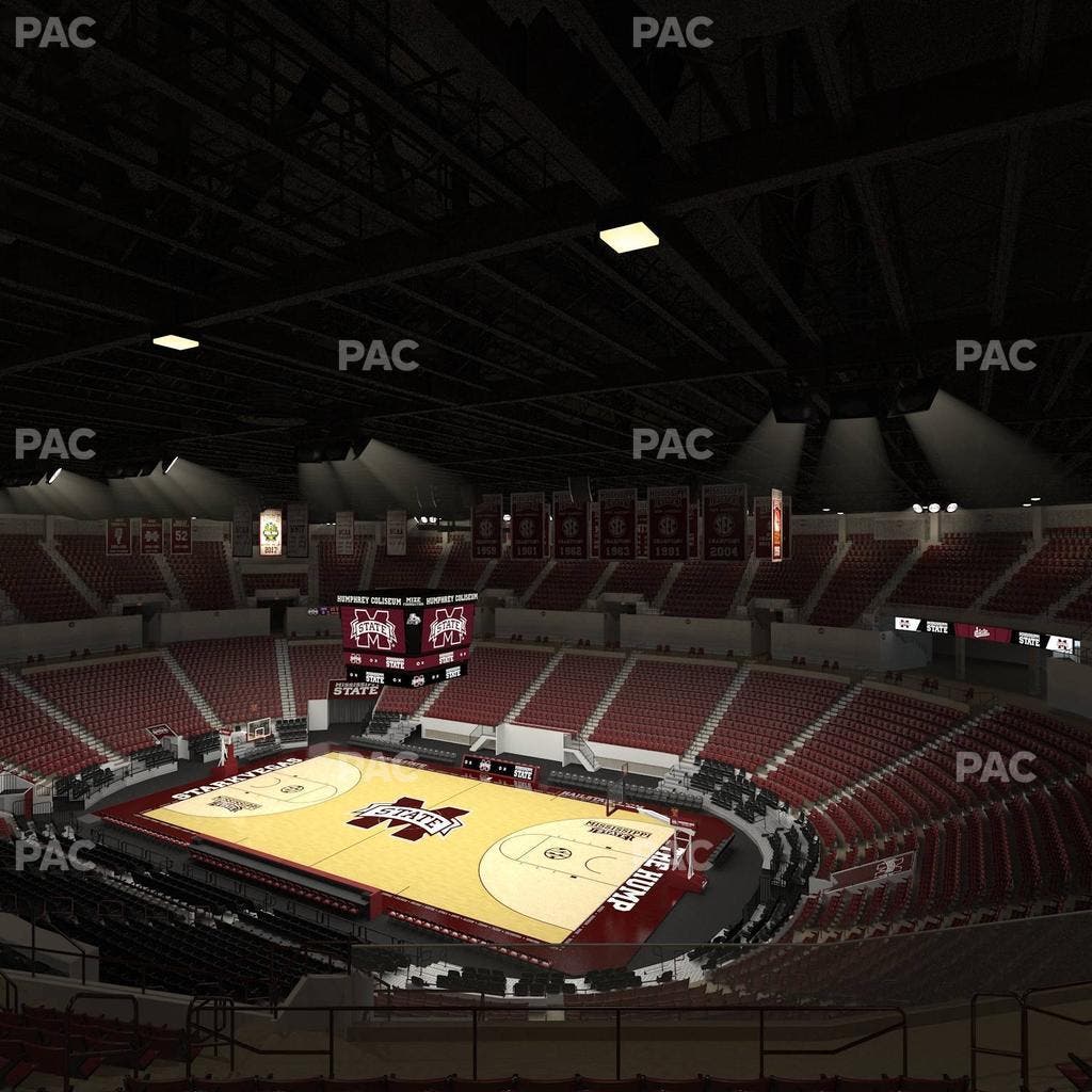 Humphrey Coliseum - Section 206 Seat View
