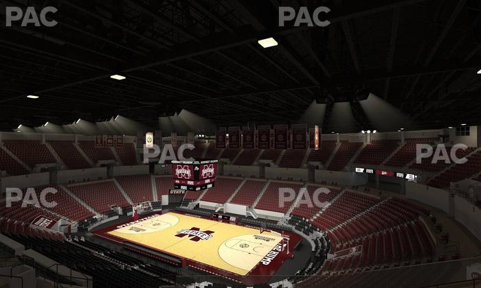 Humphrey Coliseum - Section 206 Seat View