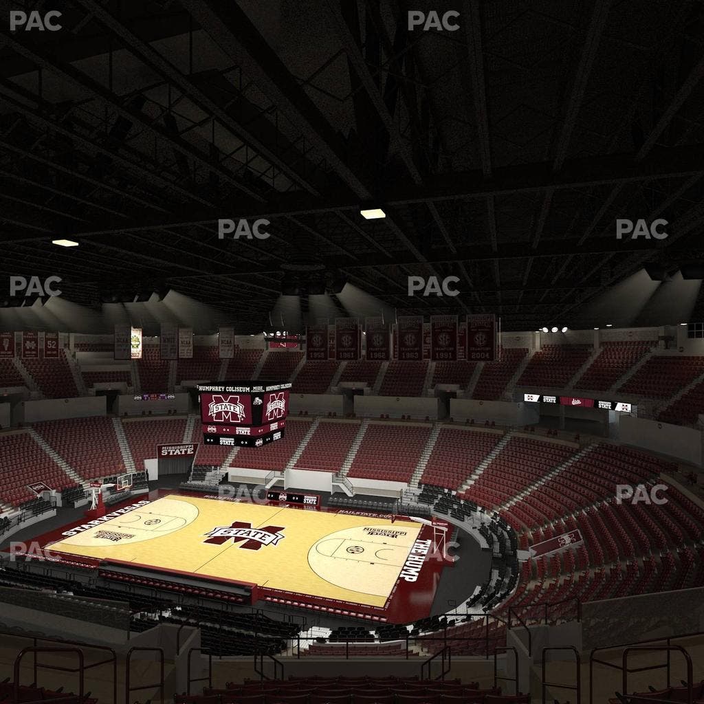 Humphrey Coliseum - Section 207 Seat View