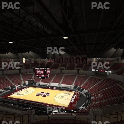 Humphrey Coliseum - Section 207 Seat View