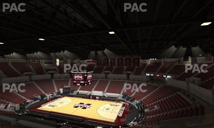 Humphrey Coliseum - Section 207 Seat View