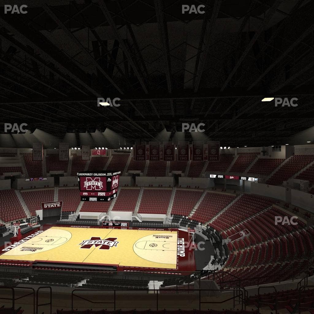 Humphrey Coliseum - Section 208 Seat View