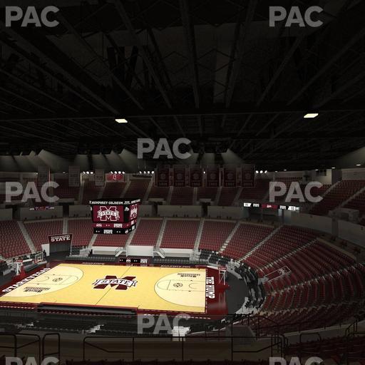 Humphrey Coliseum - Section 208 Seat View