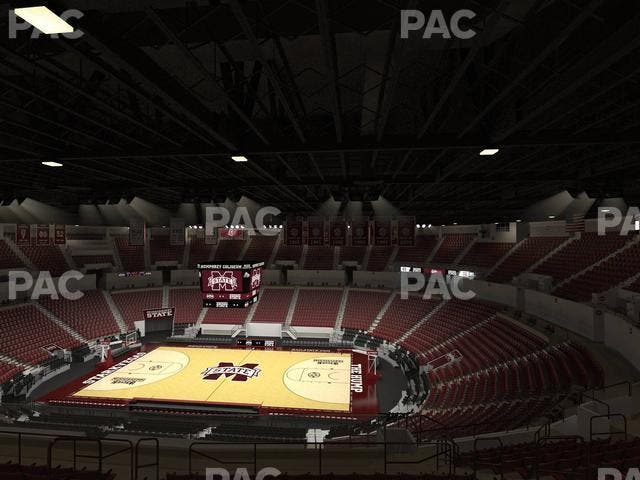 Humphrey Coliseum - Section 208 Seat View