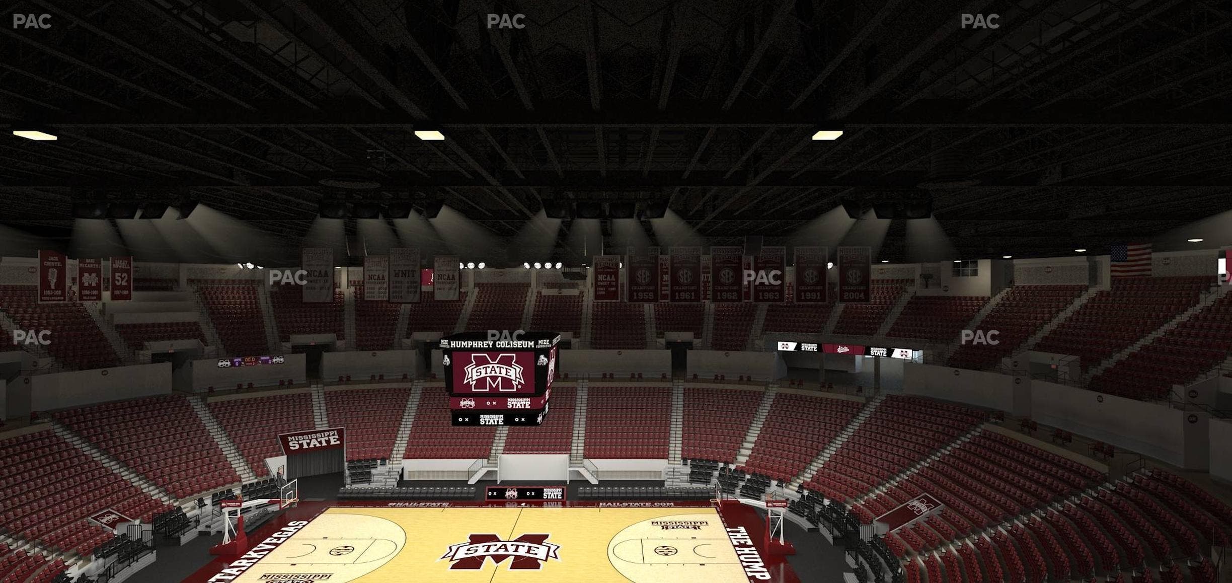 Humphrey Coliseum - Section 209 Seat View