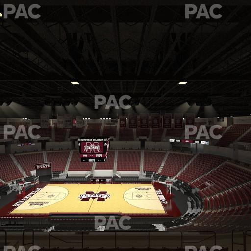 Humphrey Coliseum - Section 209 Seat View