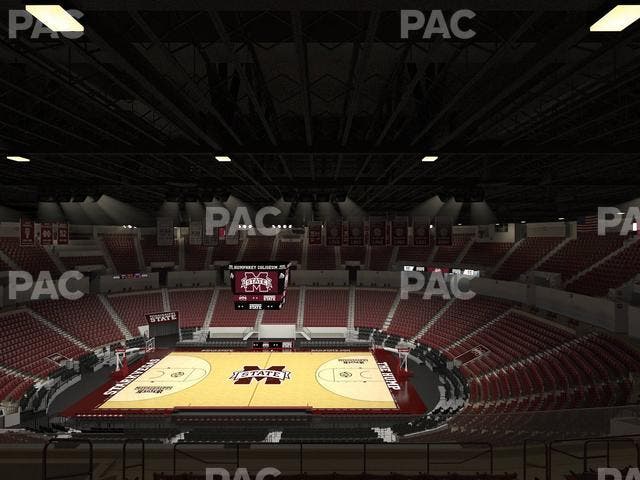 Humphrey Coliseum - Section 209 Seat View