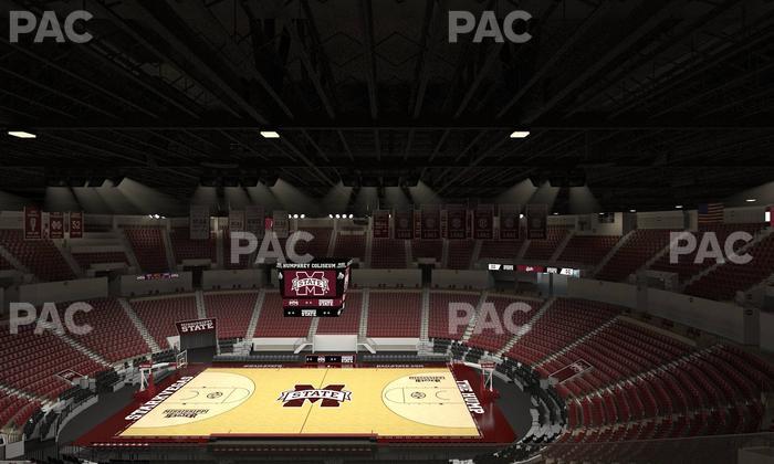 Humphrey Coliseum - Section 209 Seat View