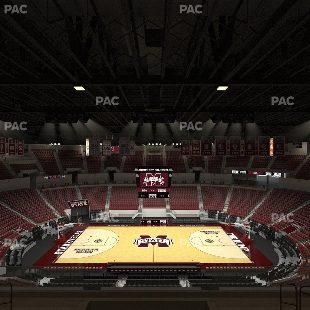 Humphrey Coliseum - Section 210 Seat View