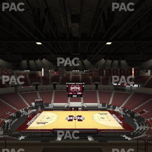 Humphrey Coliseum - Section 210 Seat View