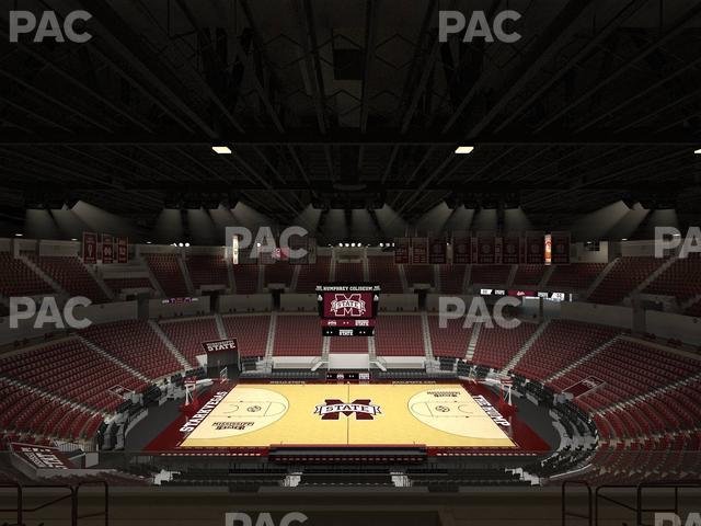 Humphrey Coliseum - Section 210 Seat View Humphrey Coliseum - Section 210 Seat View