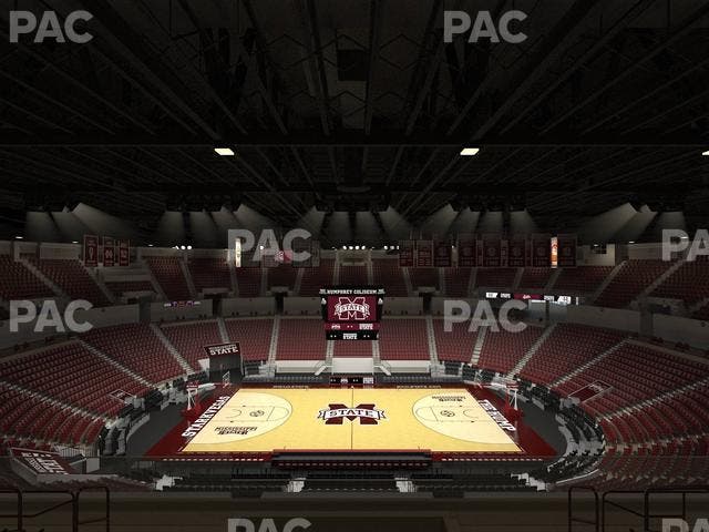 Humphrey Coliseum - Section 210 Seat View