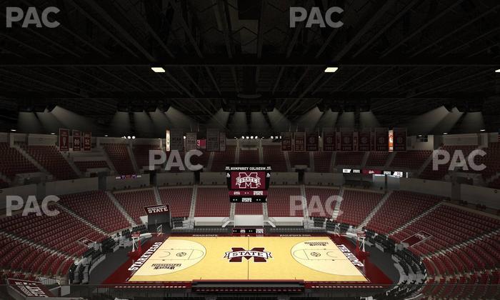 Humphrey Coliseum - Section 210 Seat View