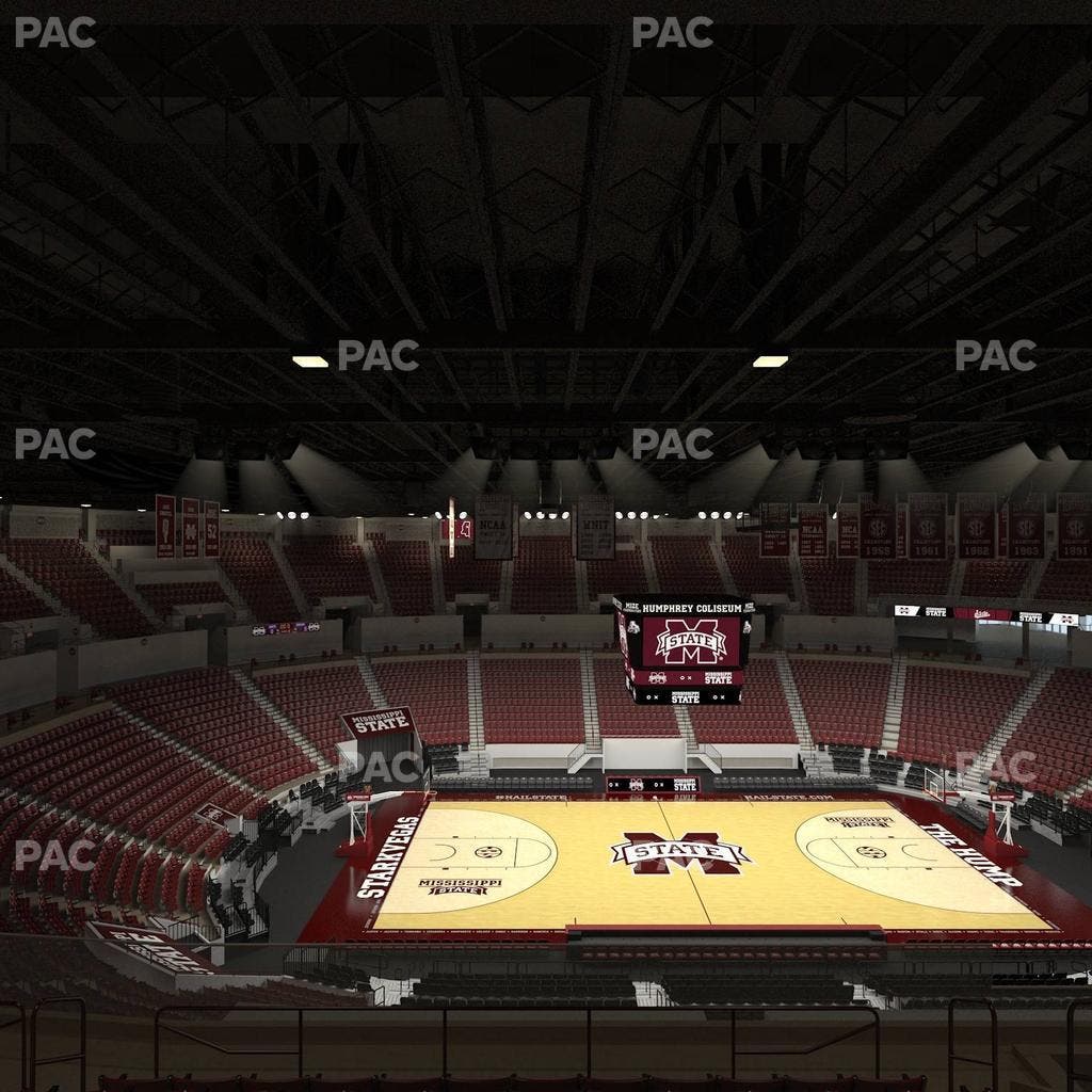 Humphrey Coliseum - Section 211 Seat View
