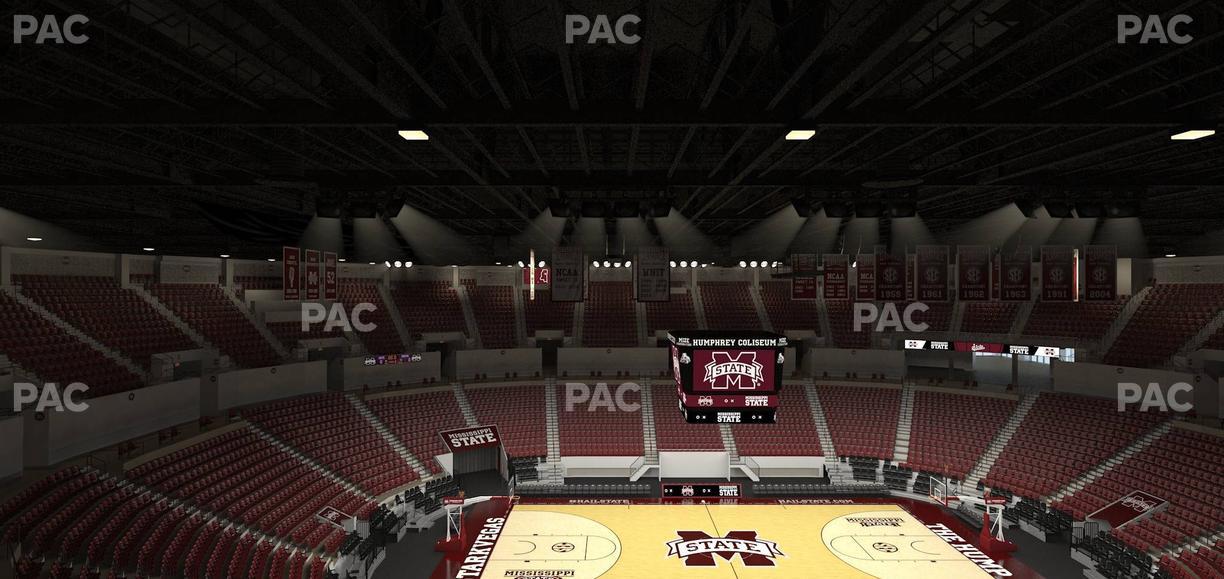 Humphrey Coliseum - Section 211 Seat View