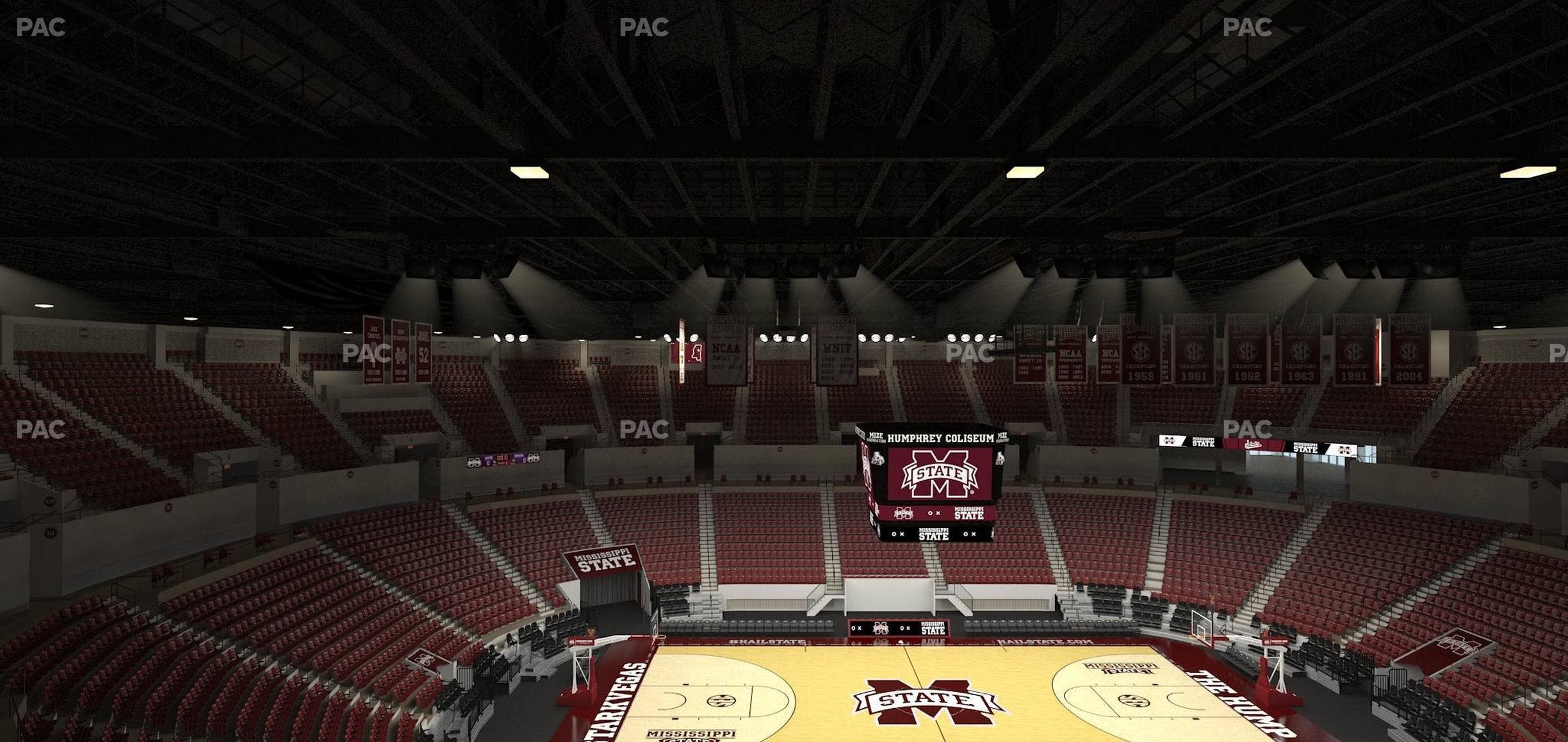 Humphrey Coliseum - Section 211 Seat View