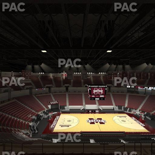 Humphrey Coliseum - Section 211 Seat View