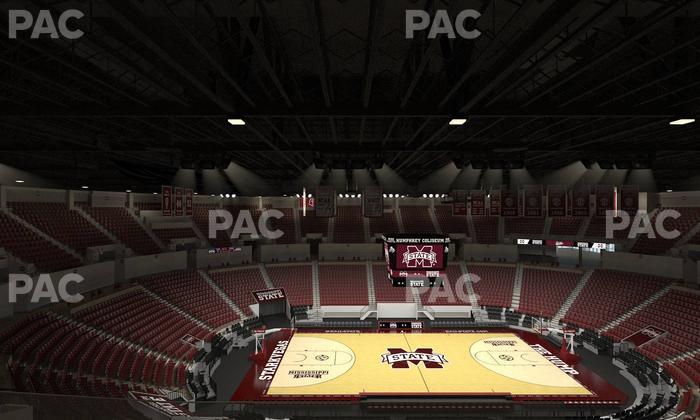 Humphrey Coliseum - Section 211 Seat View