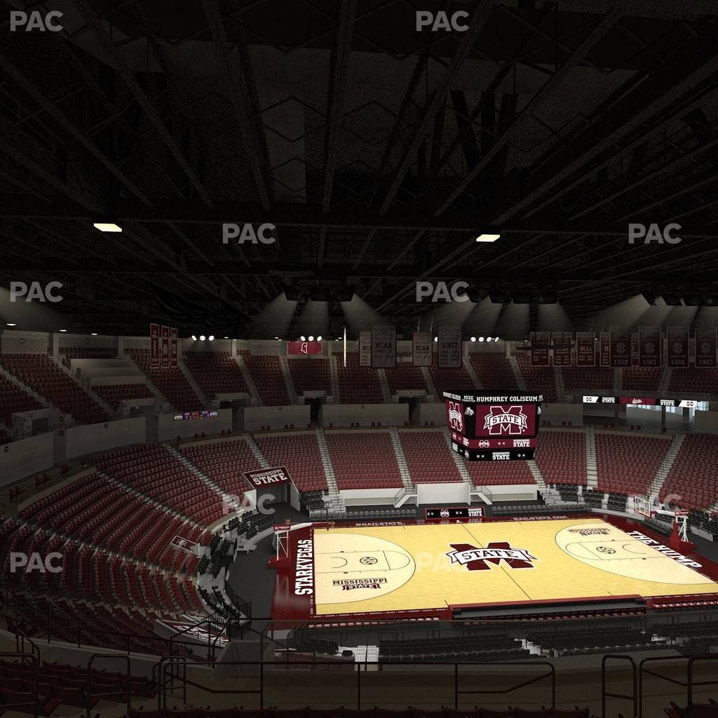 Humphrey Coliseum - Section 212 Seat View