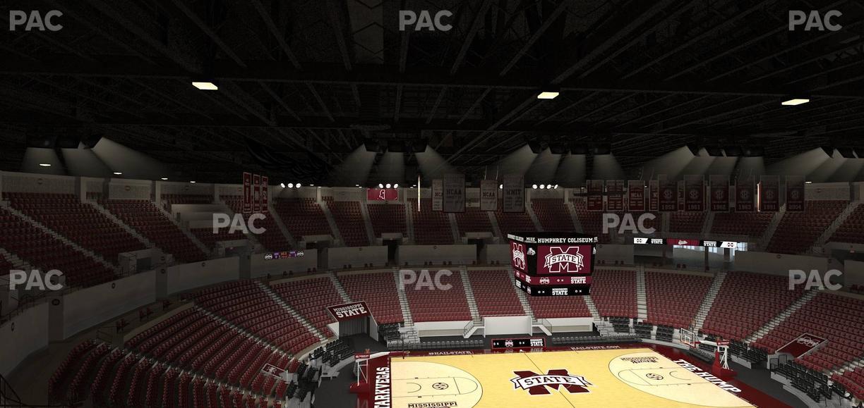 Humphrey Coliseum - Section 212 Seat View