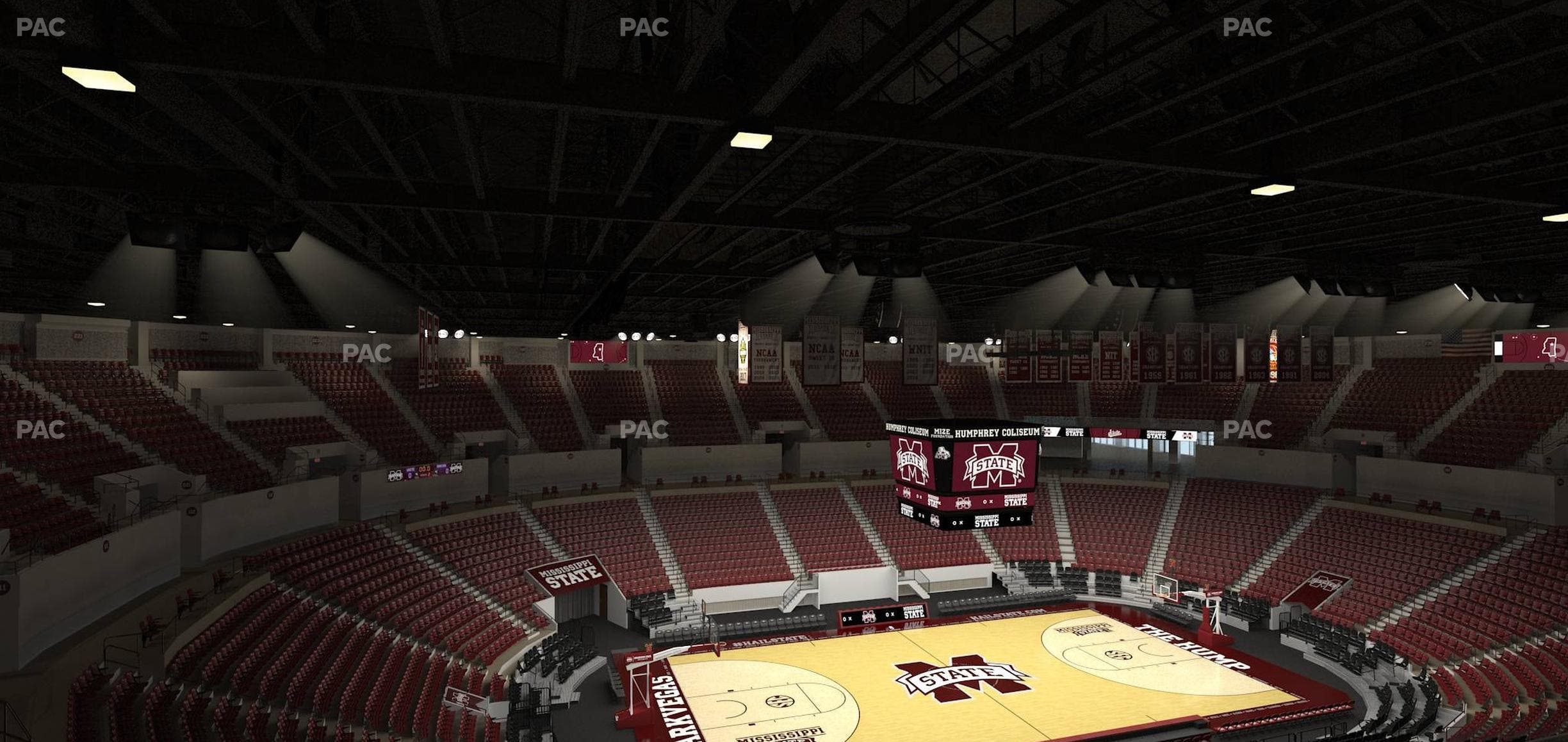 Humphrey Coliseum - Section 213 Seat View