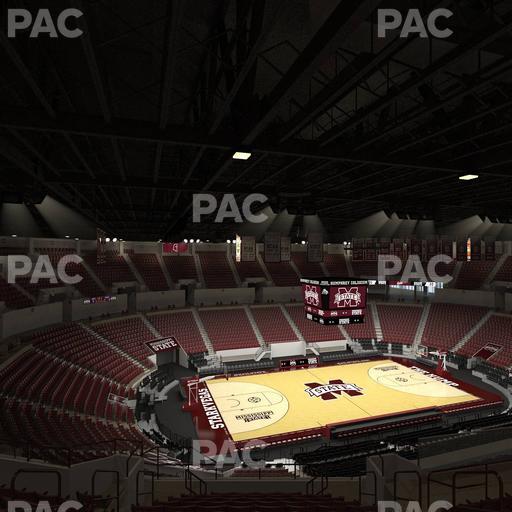 Humphrey Coliseum - Section 213 Seat View