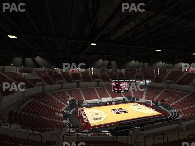 Humphrey Coliseum - Section 213 Seat View Humphrey Coliseum - Section 213 Seat View