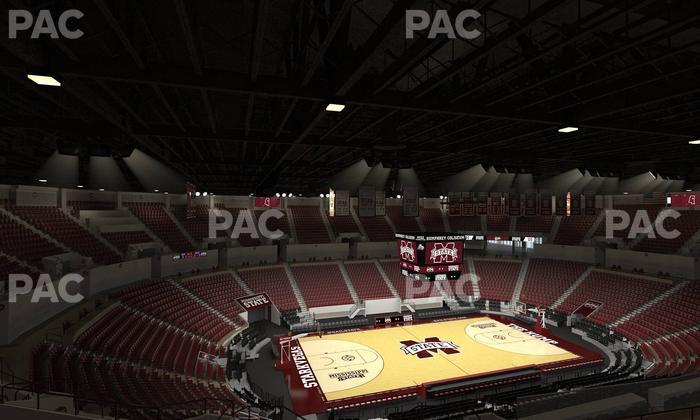 Humphrey Coliseum - Section 213 Seat View