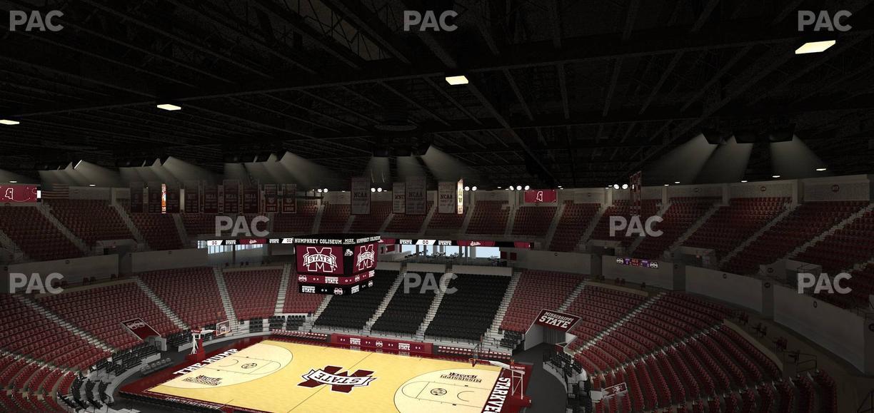 Humphrey Coliseum - Section 225 Seat View