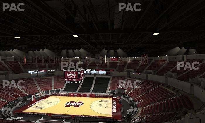 Humphrey Coliseum - Section 226 Seat View