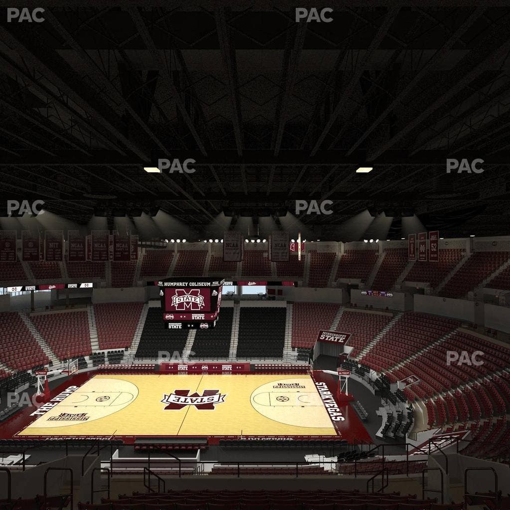 Humphrey Coliseum - Section 227 Seat View