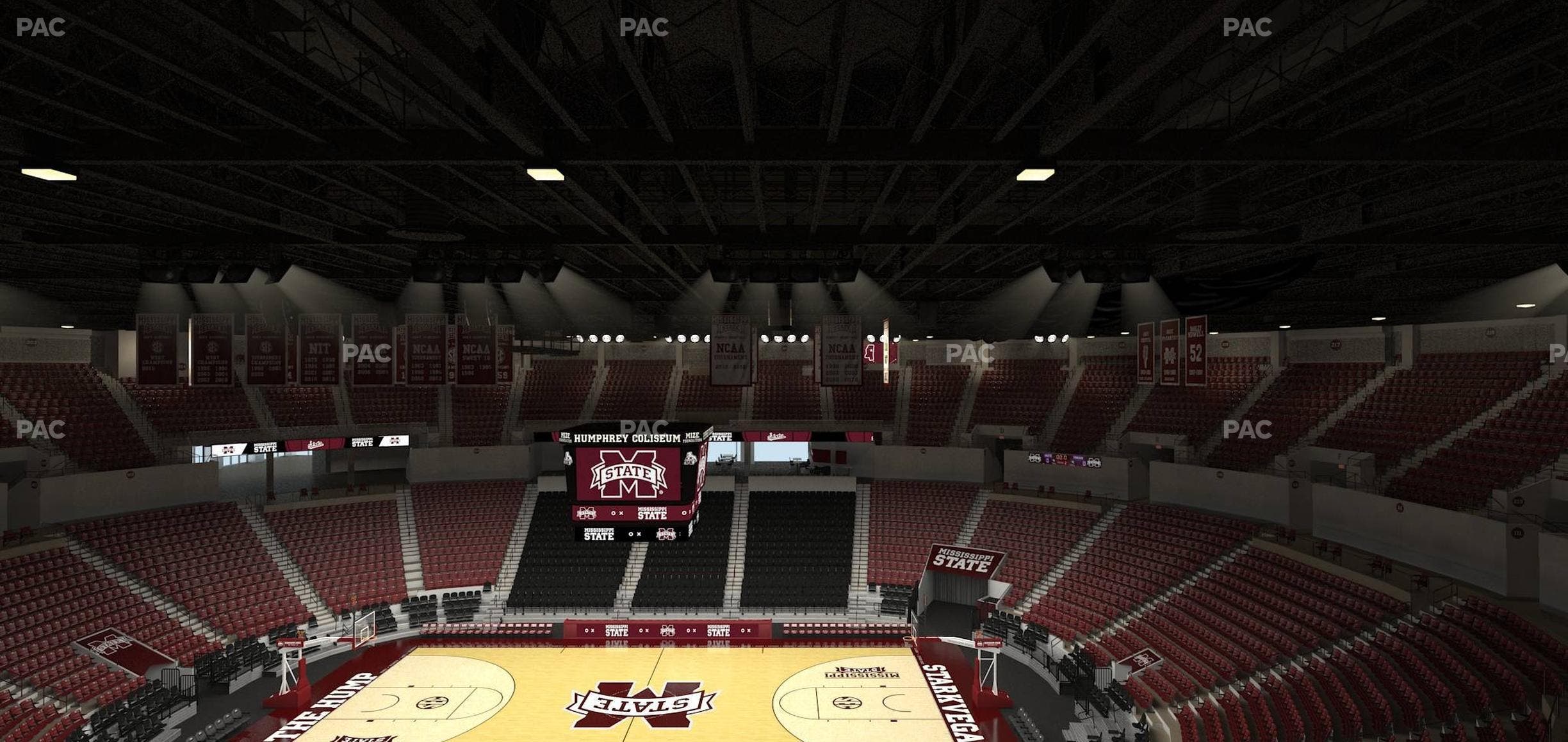 Humphrey Coliseum - Section 227 Seat View