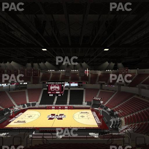 Humphrey Coliseum - Section 227 Seat View