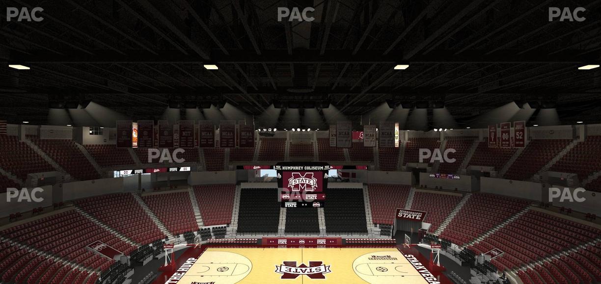 Humphrey Coliseum - Section 228 Seat View