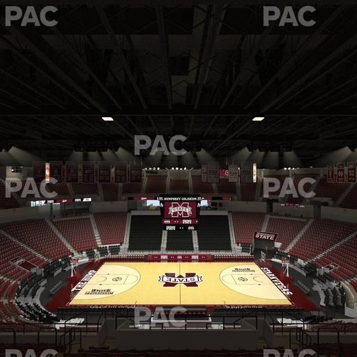 Humphrey Coliseum - Section 228 Seat View