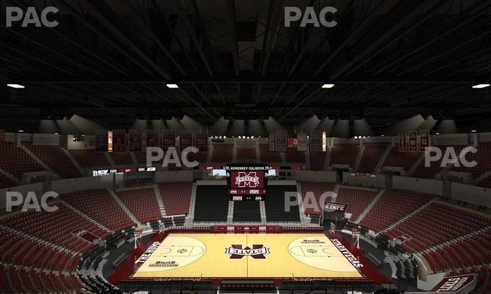 Humphrey Coliseum - Section 228 Seat View