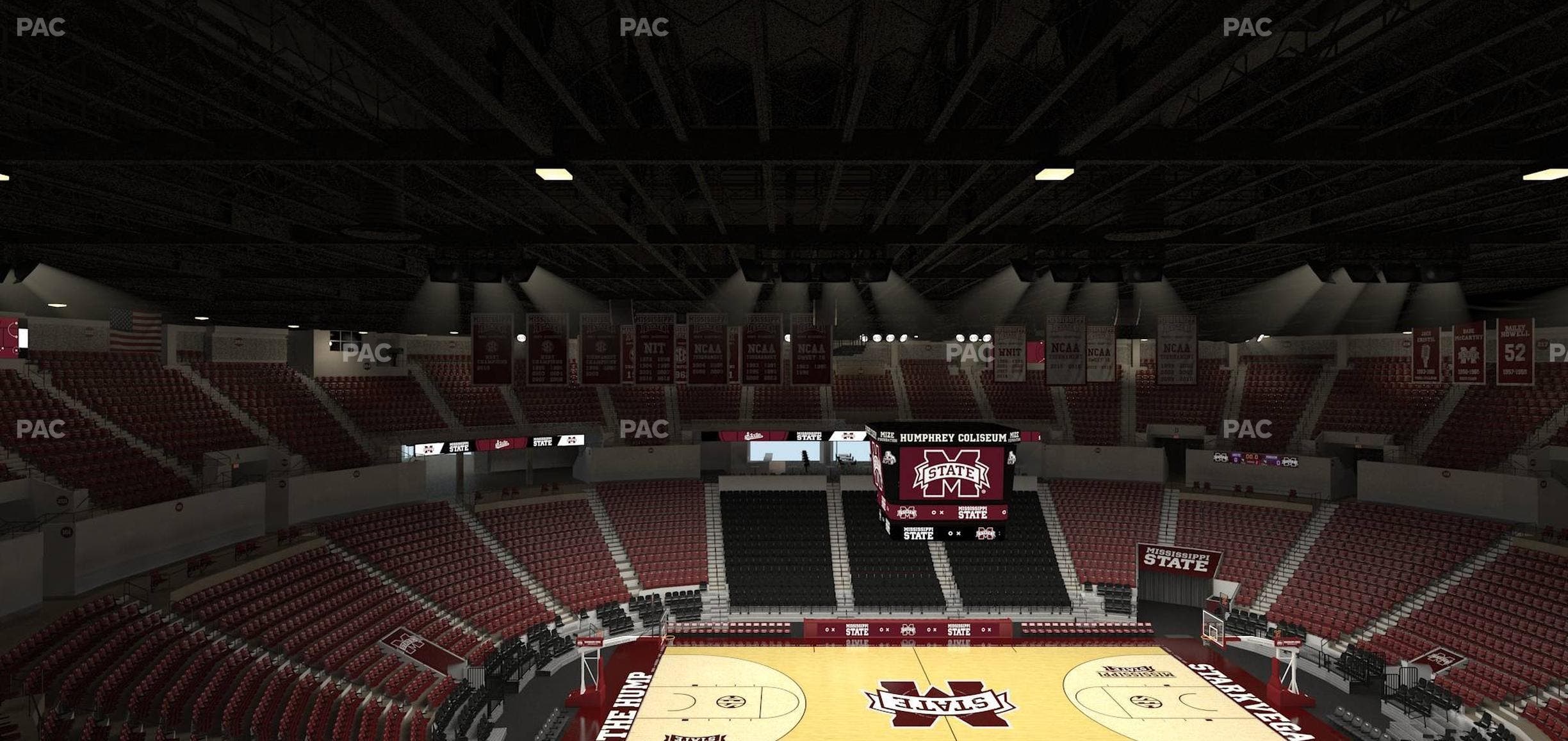 Humphrey Coliseum - Section 229 Seat View